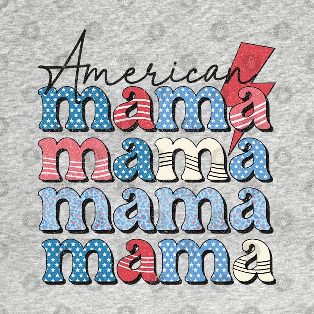 American mama retro mom and me by PixieMomma Co